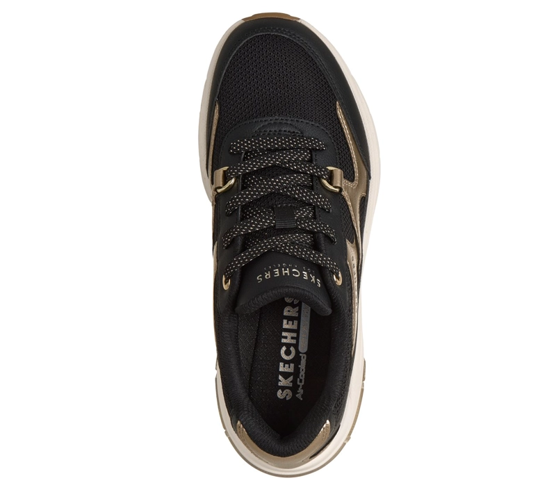 ZAPATILLAS MUJER SHADOW NEGRO SKECHERS - 2