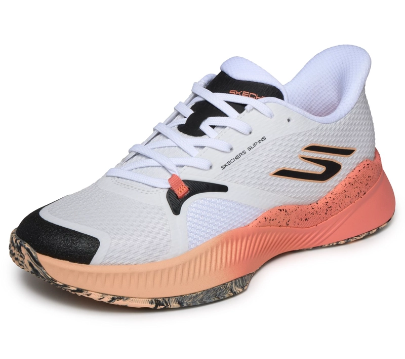 ZAPATILLAS MUJER SLIP-INS STATE CHAMP BLANCO SKECHERS - 5