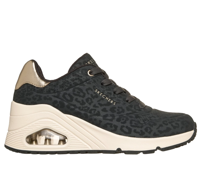 ZAPATILLAS MUJER UNO WEDGE SAFARI DAZE NEGRO SKECHERS - 1