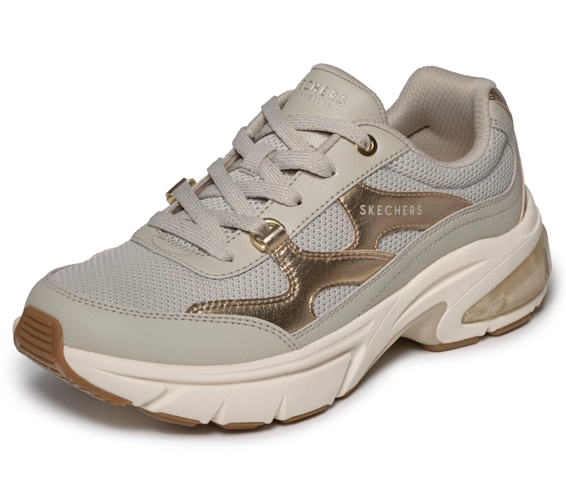 ZAPATILLAS MUJER SHADOW BEIGE SKECHERS - 5