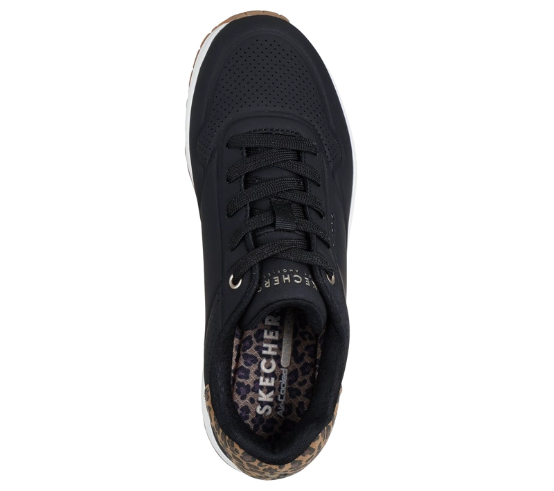 ZAPATILLAS MUJER UNO JUNGLE NITE NEGRO SKECHERS - 2