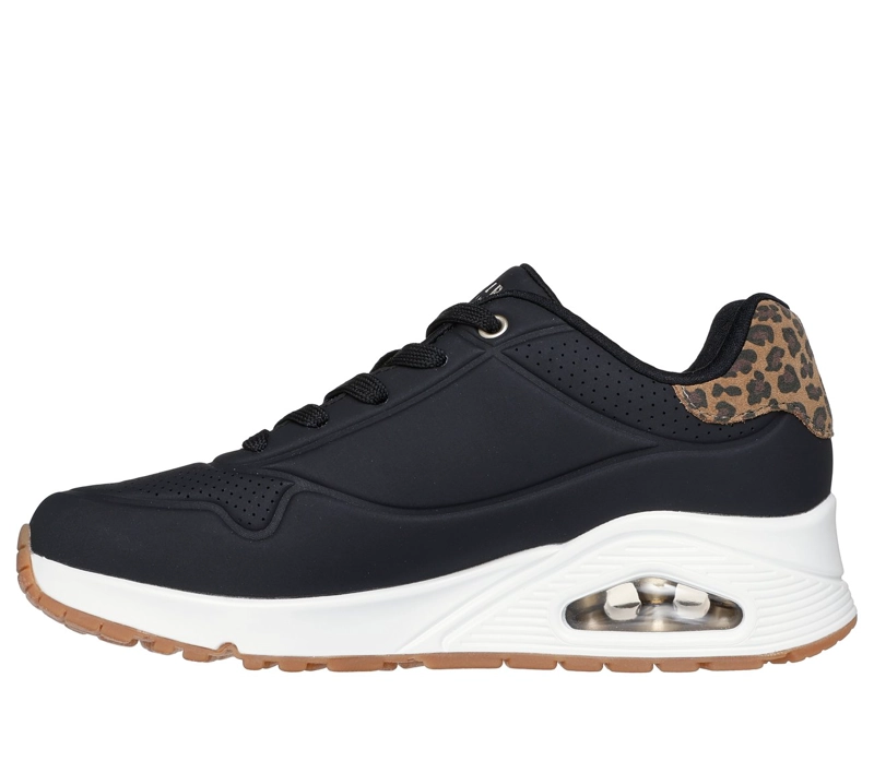 ZAPATILLAS MUJER UNO JUNGLE NITE NEGRO SKECHERS - 5