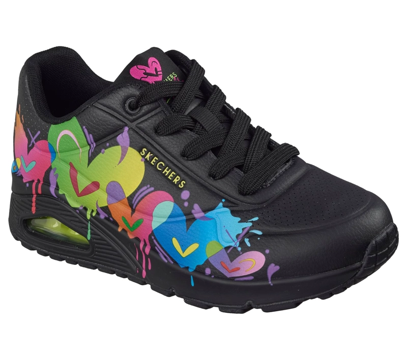 ZAPATILLAS MUJER UNO JASON NAYLOR NEGRO SKECHERS - 4