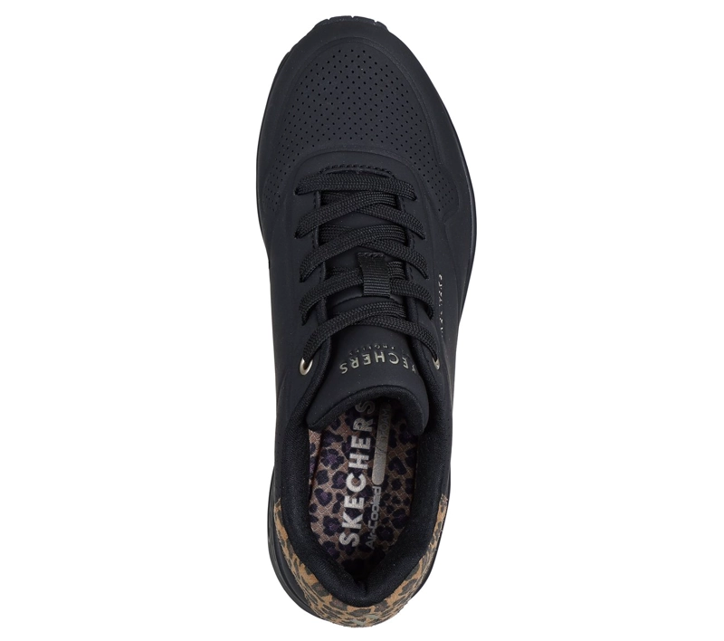 ZAPATILLAS MUJER UNO JUNGLE NITE NEGRO SKECHERS - 2