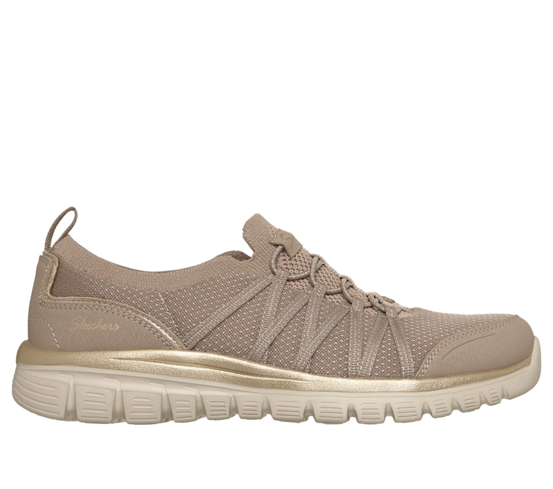 ZAPATILLAS MUJER GRACEFUL PURECRUSH BEIGE SKECHERS - 1