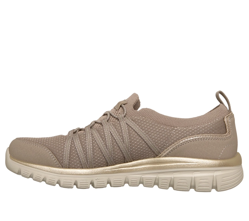 ZAPATILLAS MUJER GRACEFUL PURECRUSH BEIGE SKECHERS - 6