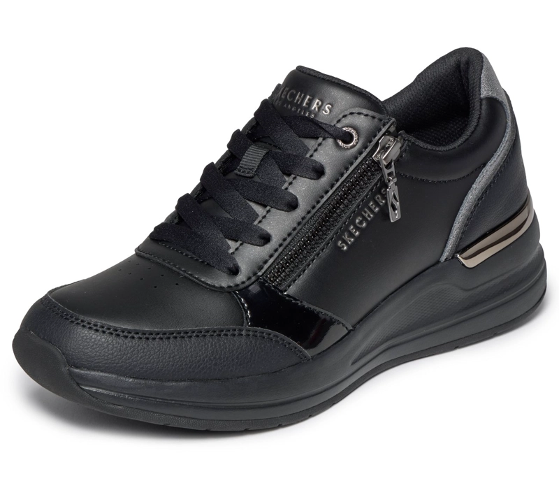 ZAPATILLAS MUJER BILLION 2 HIGH-END NEGRO SKECHERS - 5