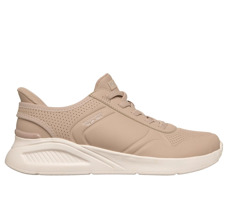 ZAPATILLAS MUJER SLIP-INS UNO LITE FLOATING S BEIGE SKECHERS - 1