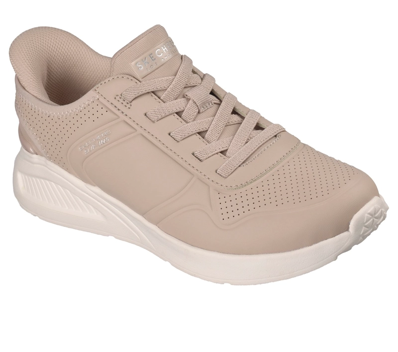 ZAPATILLAS MUJER SLIP-INS UNO LITE FLOATING S BEIGE SKECHERS - 4