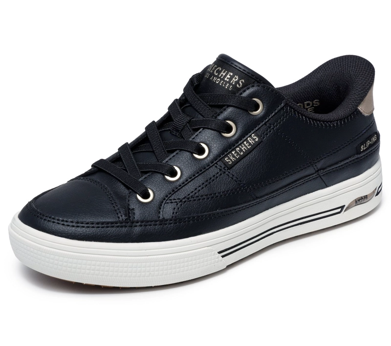 ZAPATILLAS MUJER SLIP-INS AF CATCH YA THERE NEGRO SKECHERS - 5