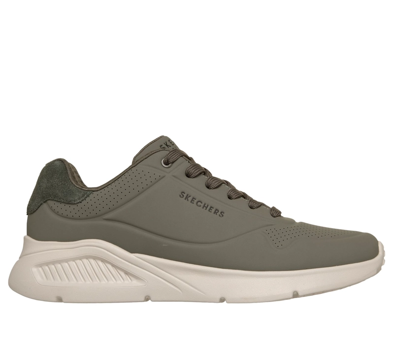 ZAPATILLAS HOMBRE UNO LITE SUITED LITE VERDE OLIVA SKECHERS - 1