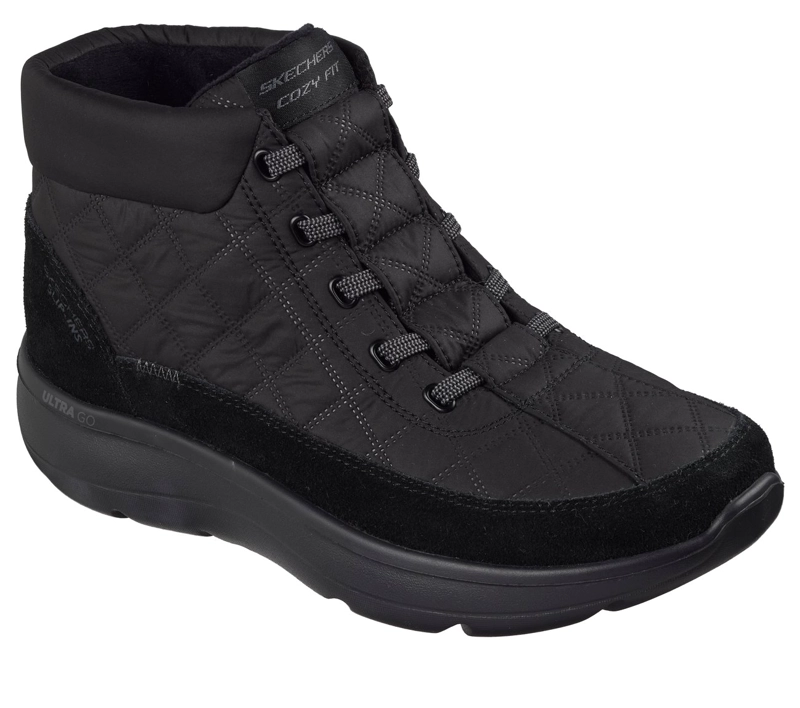 BOTINES MUJER SLIP-INS ONTHEGO ENCORE COZYDAY NEGRO SKECHERS - 4