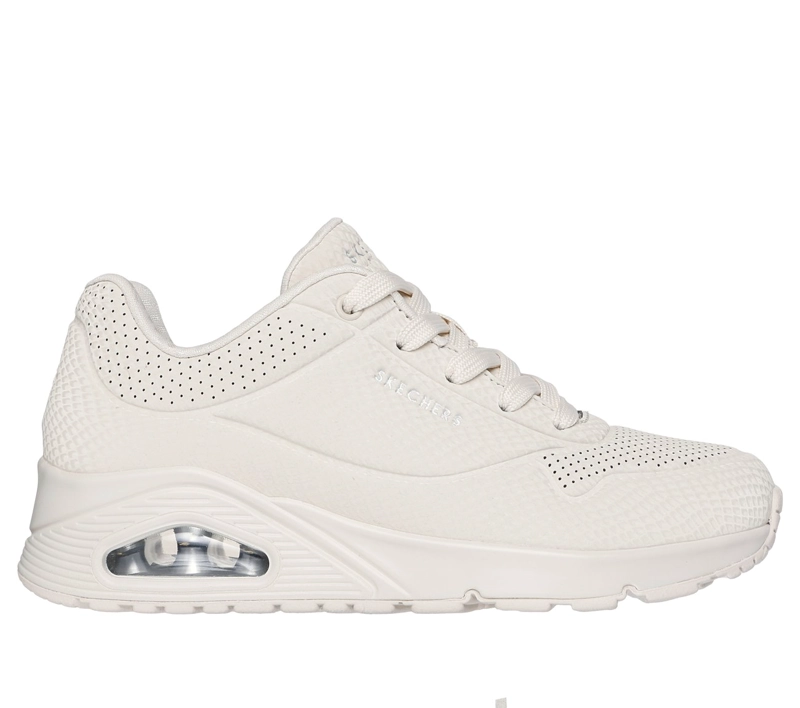 ZAPATILLAS MUJER UNO SHINY SCALE BEIGE SKECHERS - 1