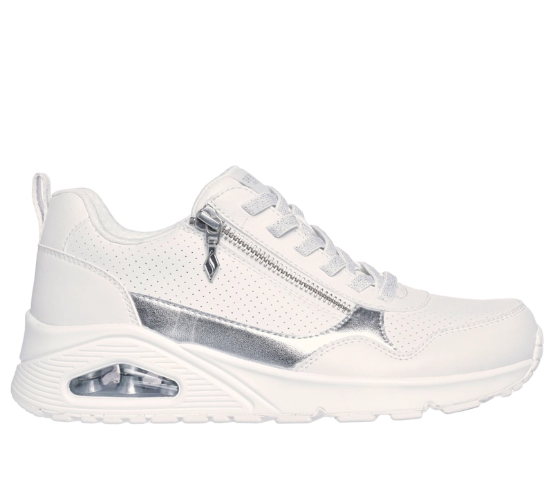 ZAPATILLAS MUJER UNO METALLIC SLIDERS BLANCO SKECHERS - 1