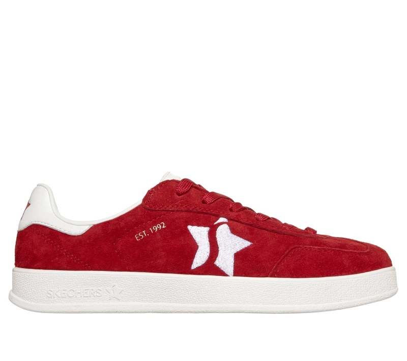 ZAPATILLAS MUJER ACADEMY COURT CHARM ROJO SKECHERS - 1