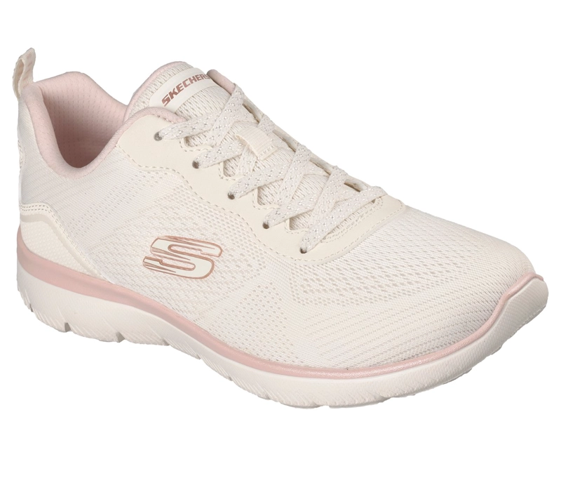 ZAPATILLAS MUJER SUMMITS BEIGE SKECHERS - 4
