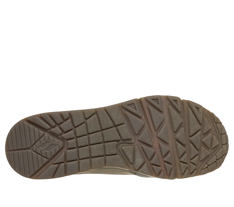 ZAPATILLAS MUJER UNO METALLIC SLIDERS GRIS SKECHERS - 3