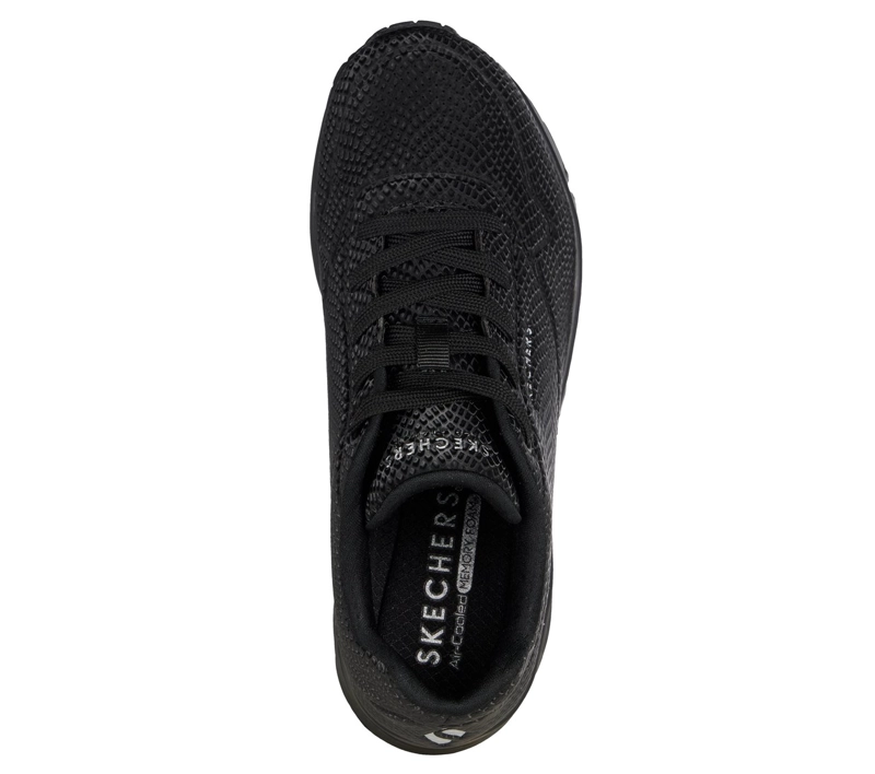 ZAPATILLAS MUJER UNO SHINY SCALE NEGRO SKECHERS - 2