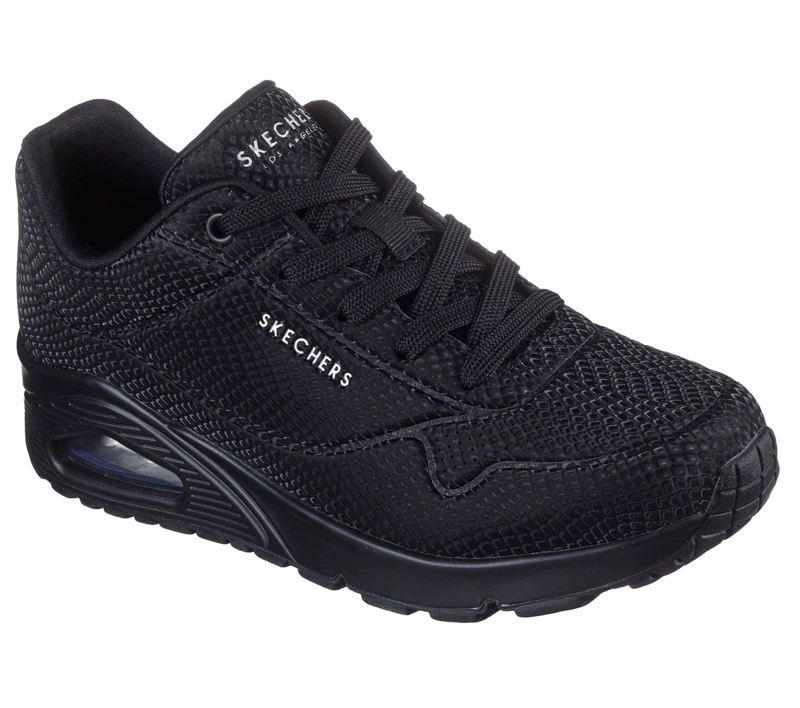 ZAPATILLAS MUJER UNO SHINY SCALE NEGRO SKECHERS - 4