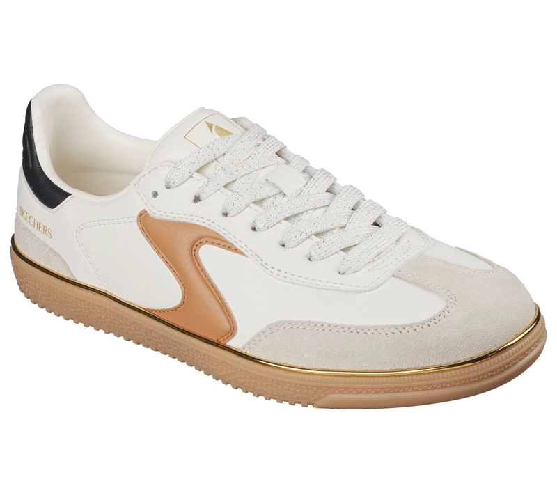 ZAPATILLAS MUJER HOTSHOT LIVING LUXE BEIGE SKECHERS - 4