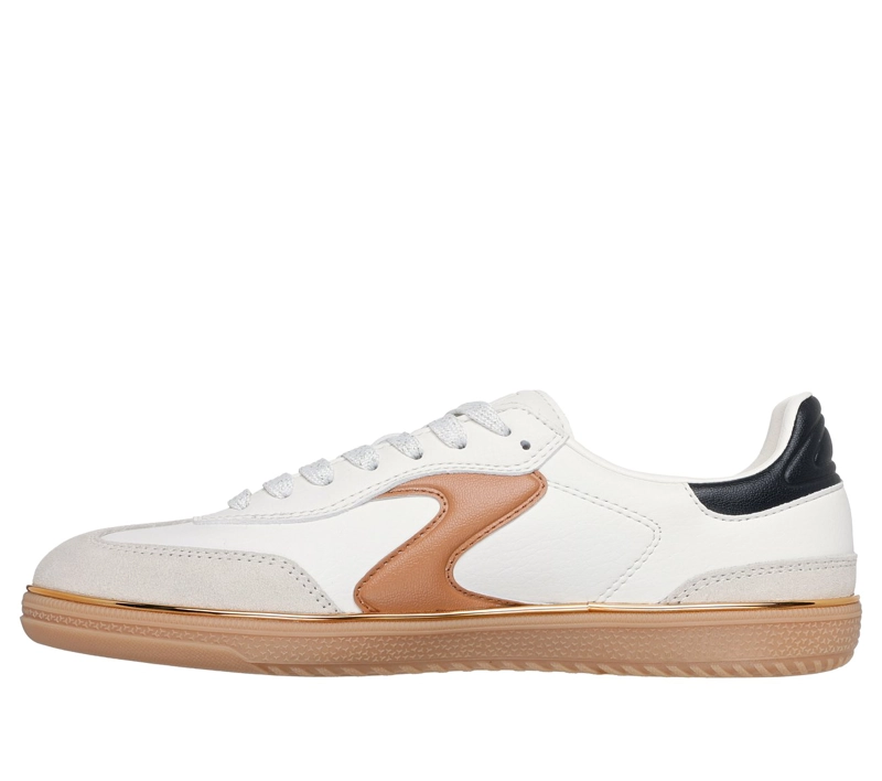 ZAPATILLAS MUJER HOTSHOT LIVING LUXE BEIGE SKECHERS - 5