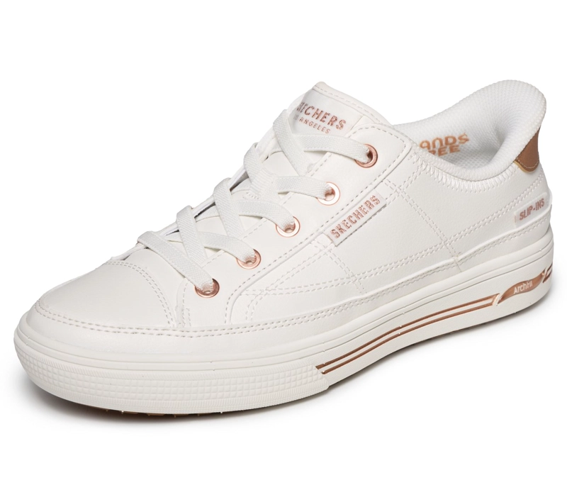 ZAPATILLAS MUJER SLIP-INS AF CATCH YA THERE BLANCO SKECHERS - 5