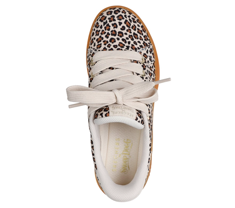ZAPATILLAS MUJER SLIP-INS COURTSIDE N-GIRLZ BEIGE SKECHERS - 2
