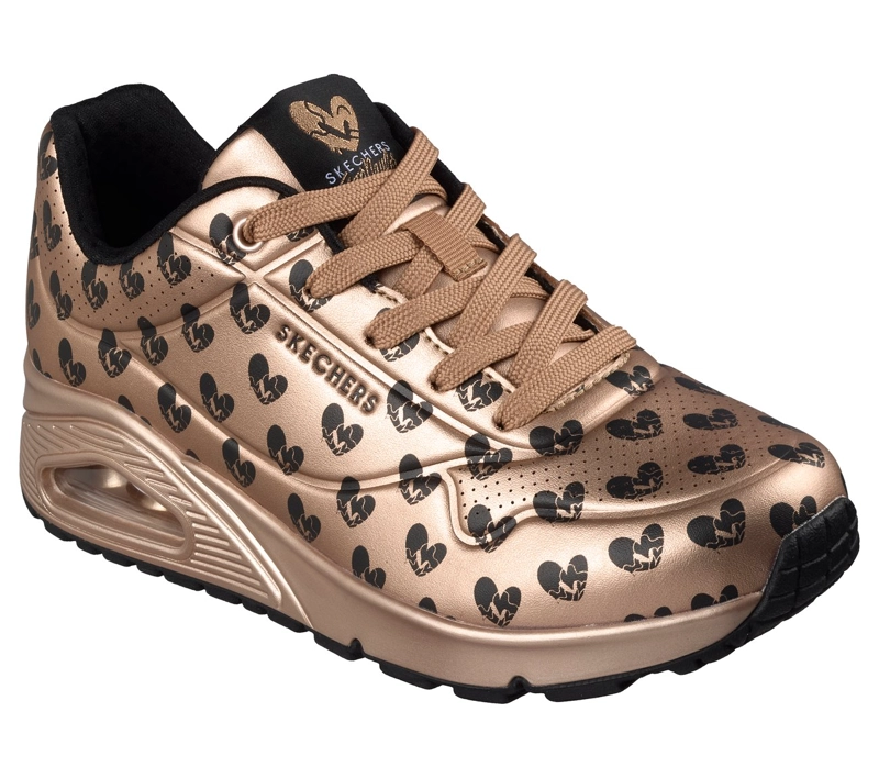 ZAPATILLAS MUJER UNO LIVE COLORFULLY BEIGE SKECHERS - 2