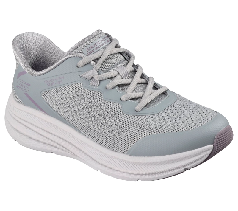 ZAPATILLAS MUJER SLIP-INS BOBS SKILLZ CELESTE GRIS SKECHERS - 4