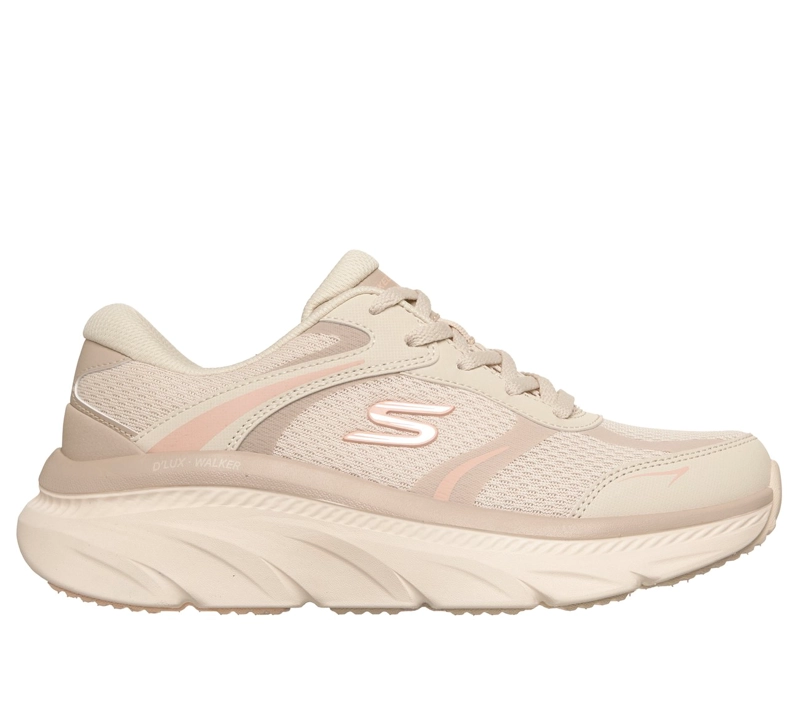 ZAPATILLAS MUJER D'LUX WALKER 3.0 BEIGE SKECHERS - 1