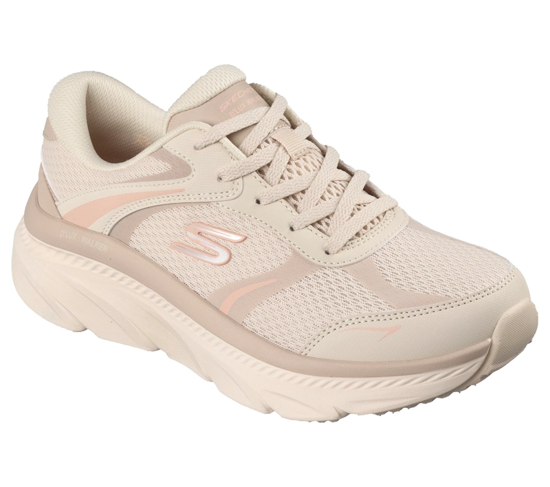 ZAPATILLAS MUJER D'LUX WALKER 3.0 BEIGE SKECHERS - 4