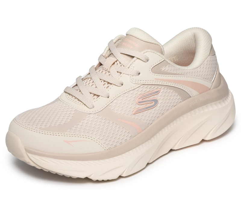 ZAPATILLAS MUJER D'LUX WALKER 3.0 BEIGE SKECHERS - 5