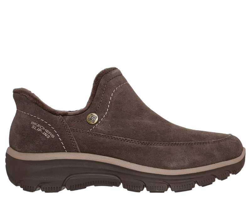 BOTINES MUJER SLIP-INS EASY G MODERN WHISPER CAFE  O SKECHERS - 1