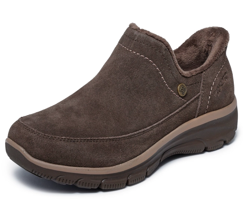 BOTINES MUJER SLIP-INS EASY G MODERN WHISPER CAFE  O SKECHERS - 5