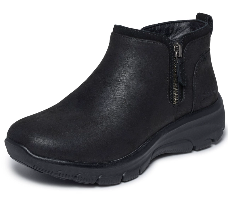 BOTINES MUJER EASY GOING FALL VIEW NEGRO SKECHERS - 4