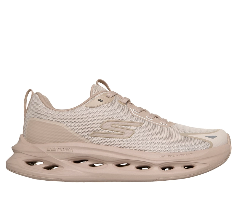 ZAPATILLAS MUJER MAX CUSHIONING GLIDE-STEP BEIGE SKECHERS - 1