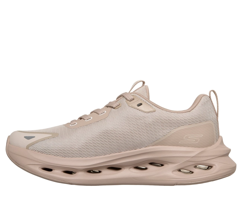 ZAPATILLAS MUJER MAX CUSHIONING GLIDE-STEP BEIGE SKECHERS - 6
