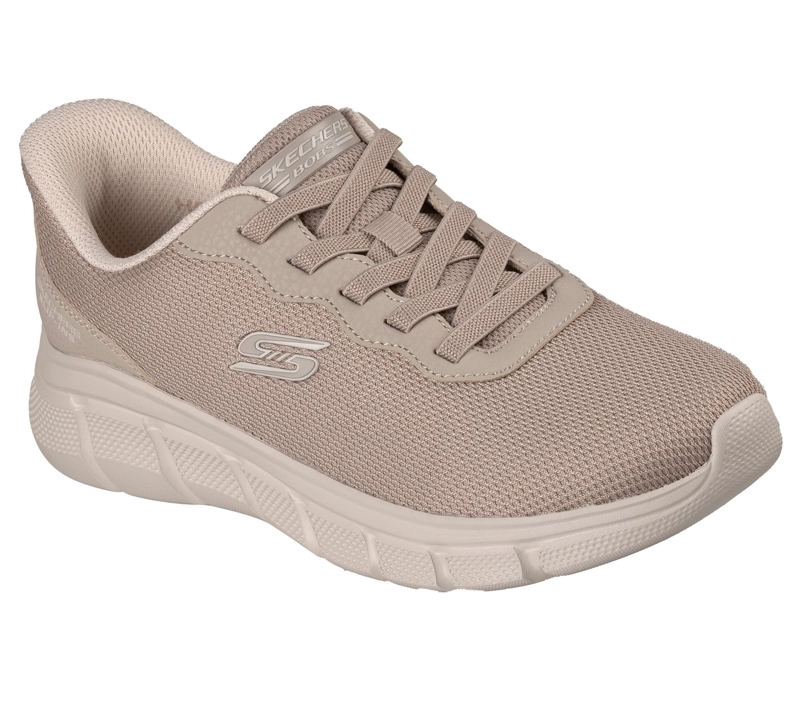 ZAPATILLAS MUJER SLIP-INS BOBS B FLEX GRIS SKECHERS - 2