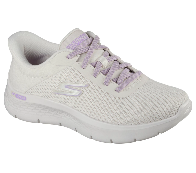 ZAPATILLAS MUJER SLIP-INS GO WALK FLEX CARLA BEIGE SKECHERS - 4
