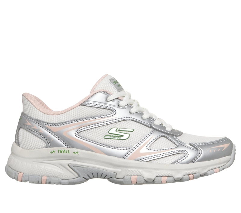 ZAPATILLAS MUJER SLIP-INS HILLCREST PLATEADO SKECHERS - 1