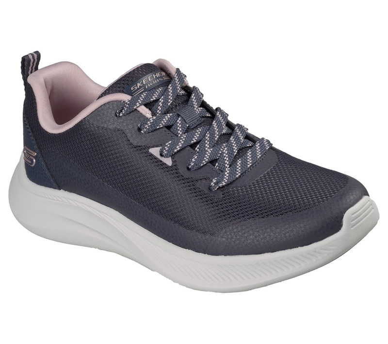 ZAPATILLAS MUJER BOBS MODA FLEX AZUL MARINO SKECHERS - 2