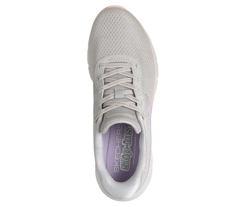 ZAPATILLAS MUJER SLIP-INS FASHION FIT 2.0 GRIS SKECHERS - 2