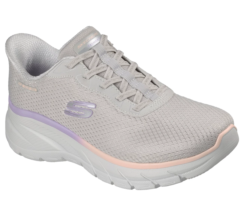 ZAPATILLAS MUJER SLIP-INS FASHION FIT 2.0 GRIS SKECHERS - 4