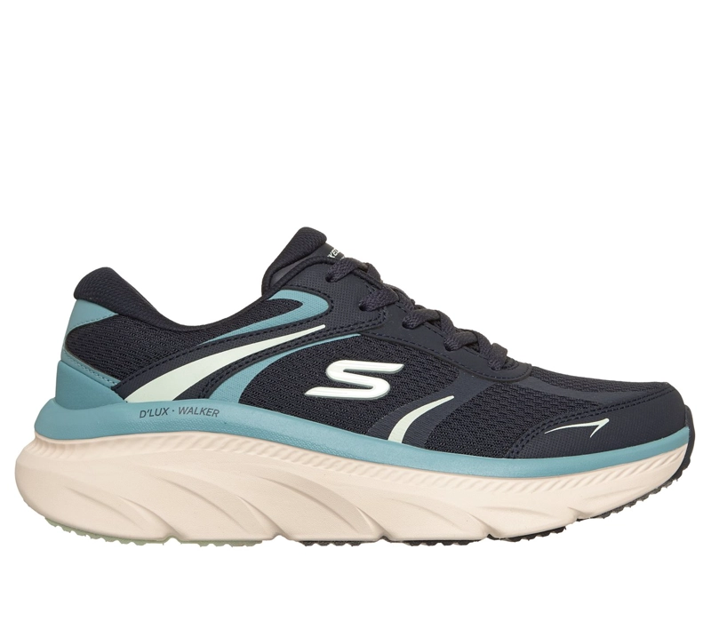 ZAPATILLAS MUJER D'LUX WALKER 3.0 AZUL SKECHERS - 1