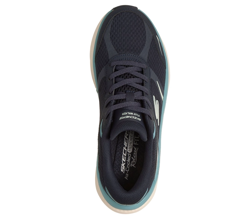 ZAPATILLAS MUJER D'LUX WALKER 3.0 AZUL SKECHERS - 2