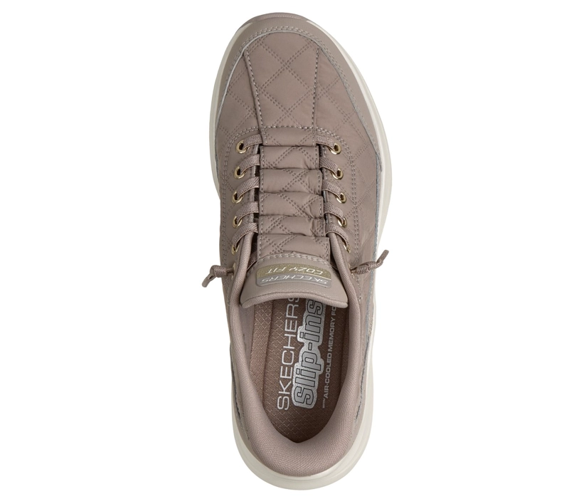 ZAPATILLAS MUJER SLIP-INS CONTOURFOAM GOLDEN H GRIS SKECHERS - 2