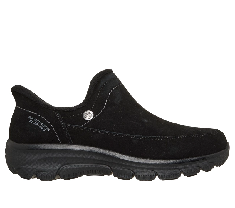 BOTINES MUJER SLIP-INS EASY G MODERN WHISPER NEGRO SKECHERS - 1