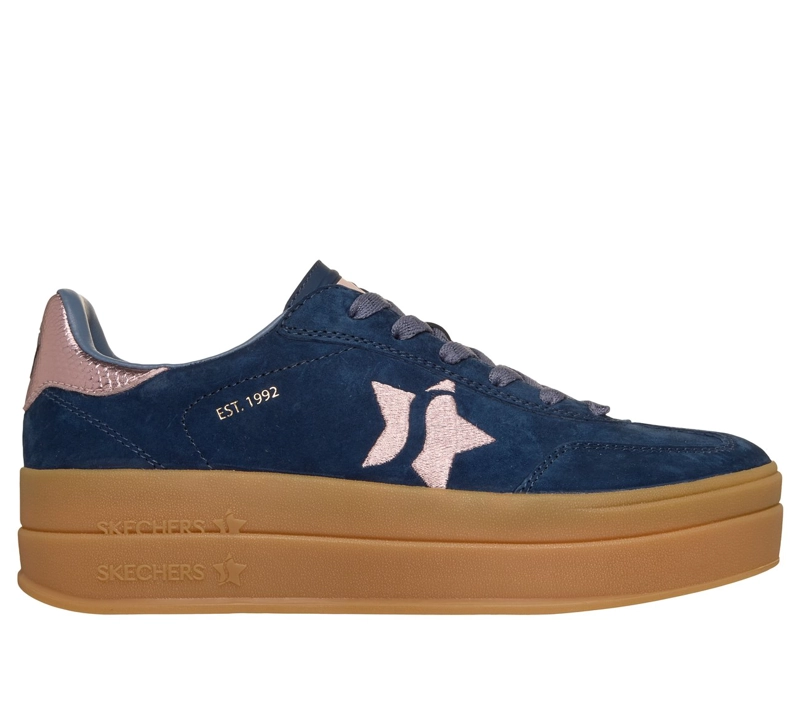 ZAPATILLAS MUJER ACADEMY HI ELEVATED ESSENCE AZUL SKECHERS - 1