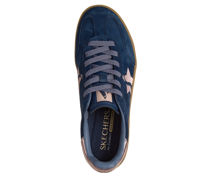 ZAPATILLAS MUJER ACADEMY HI ELEVATED ESSENCE AZUL SKECHERS - 2