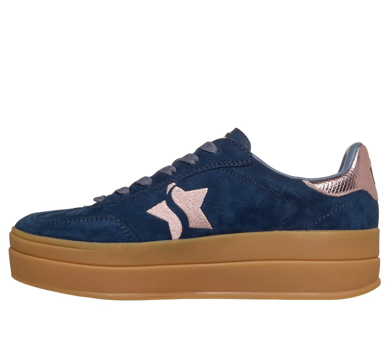 ZAPATILLAS MUJER ACADEMY HI ELEVATED ESSENCE AZUL SKECHERS - 5
